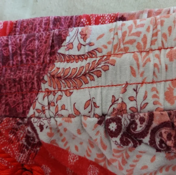 3/$30 Cato Maxi Dress Plus Size 18/20 Red/White - Picture 3 of 7